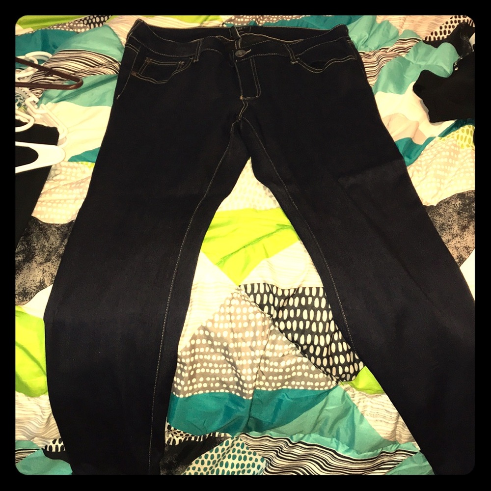 SZ 16 dark skinny jegging! Brand new!!